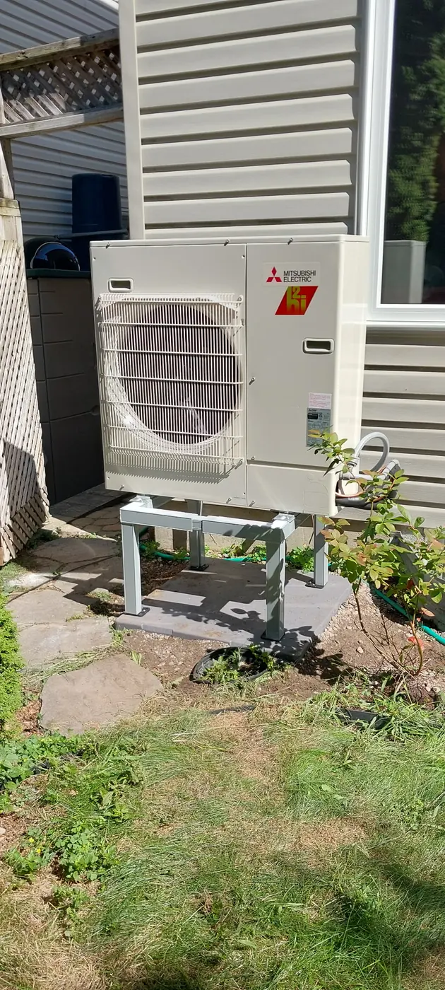 Mitsubishi Hyper Heat system installed in Ottawa