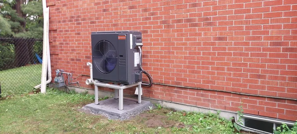 Moovair cold-climate heat pump installed at an Ottawa-area home