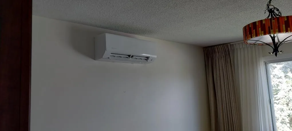 Moovair ductless indoor head installed in Nepean
